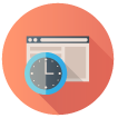 Real-time information icon